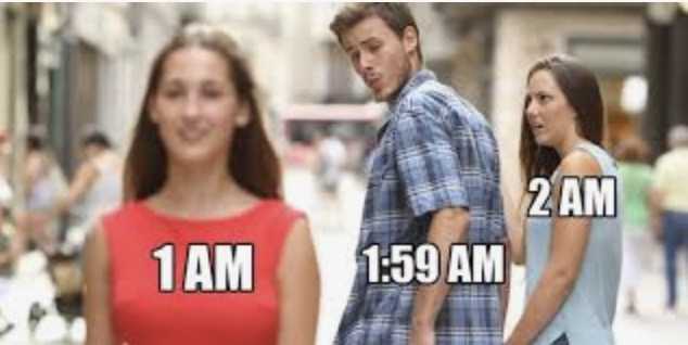 fall daylight savings memes  loving that 1am