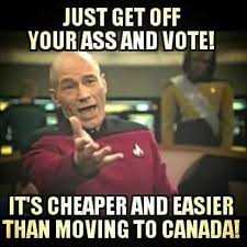funny Voting Memes  don't wanna go to canada