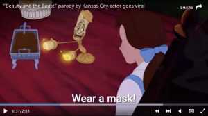 wear a mask song parody  beauty and the beast
