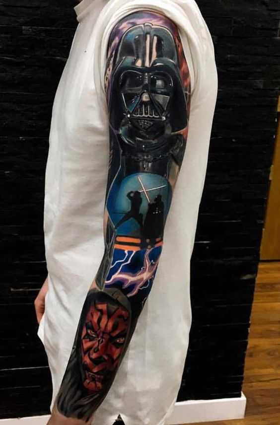 cool Star Wars Tattoo Ideas  vader