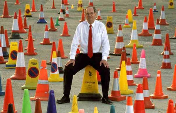 strangest collections  traffic cones