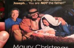 Christmas Card Fails Maury