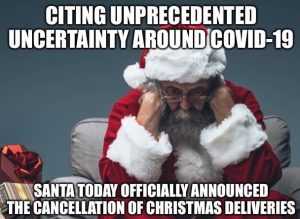funny life memes  Santa canceled