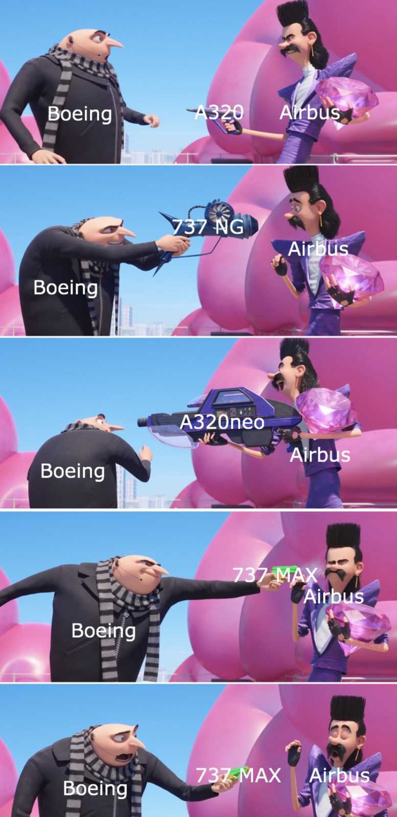 funny-737-max-memes-3 funny 737 max memes - boeing vs airbus