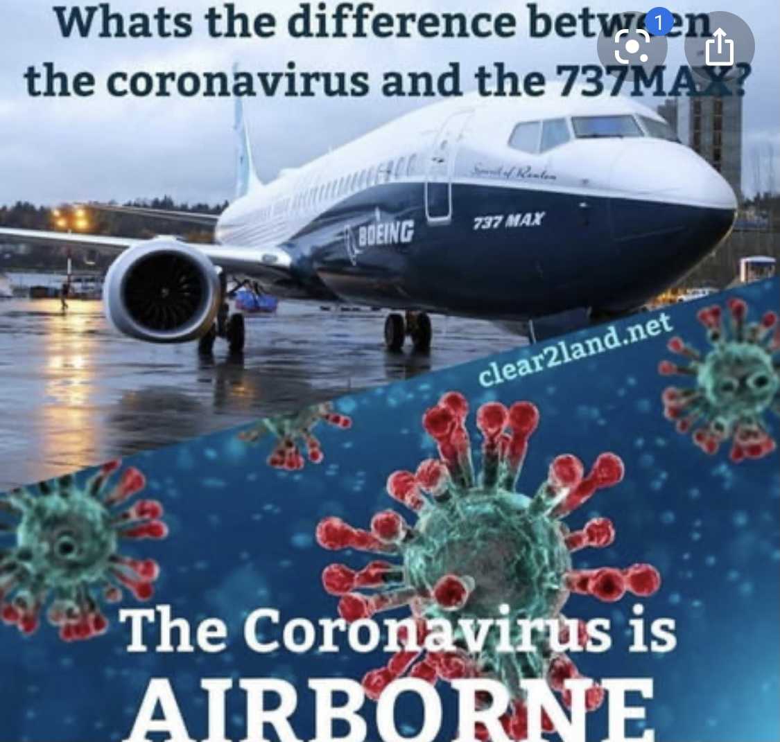 funny 737 max memes  covid vs 737max