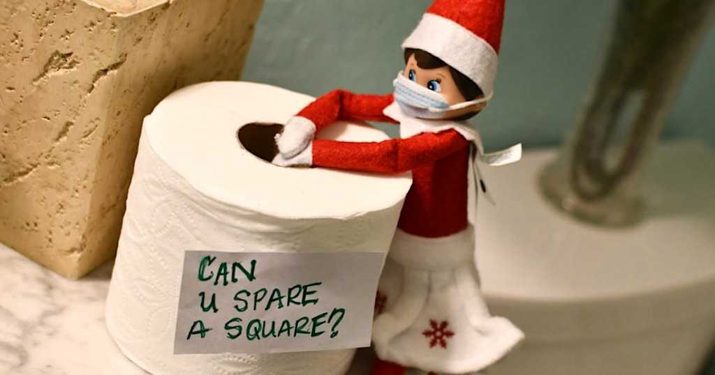 2020-Elf-On-The-Shelf-Spare 2020 Elf On The Shelf - Toilet Paper Shortage