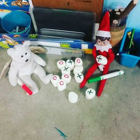 2020-Elf-On-The-Shelf-Tic-Tac-Toe 2020 Elf On The Shelf Ideas - Tic Tac Toe Indoor Games