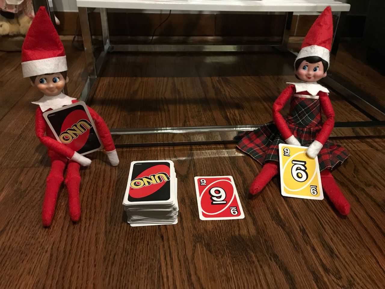 2020-Elf-On-The-Shelf-Uno 2020 Elf On The Shelf Ideas - Elf On The Shelf 2020 Quarantine Uno