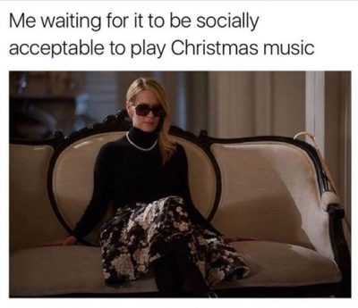 Funny Christmas Memes  music time