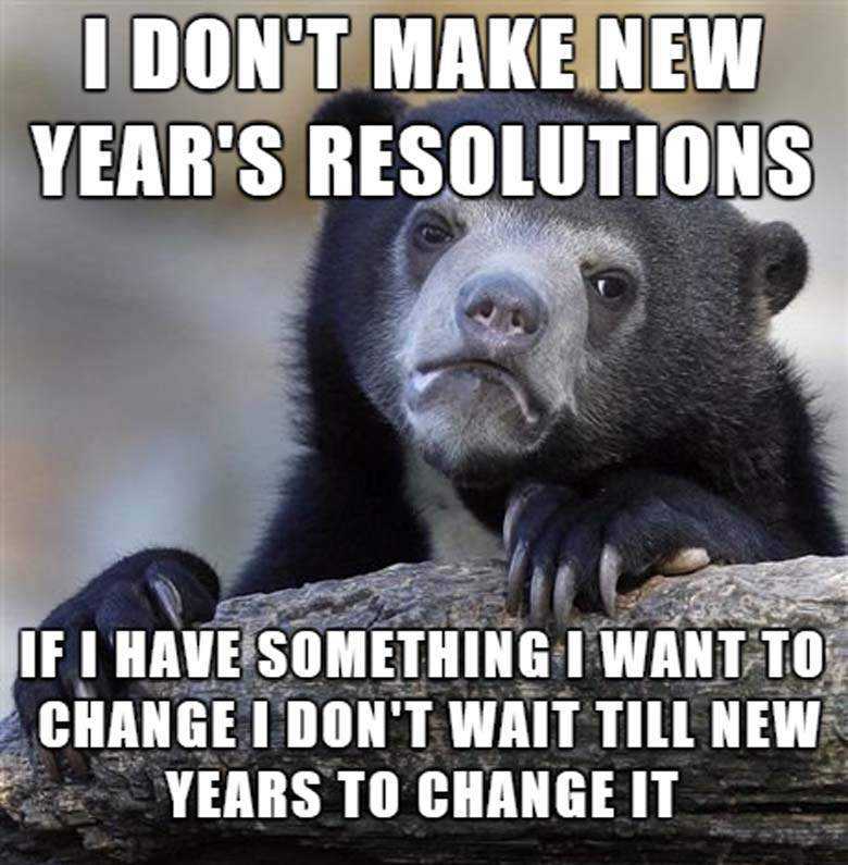 22 Funny New Years Resolution Memes Because We All Are ...