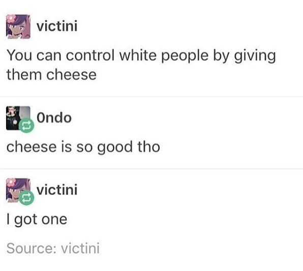 cheese meme  crowd control