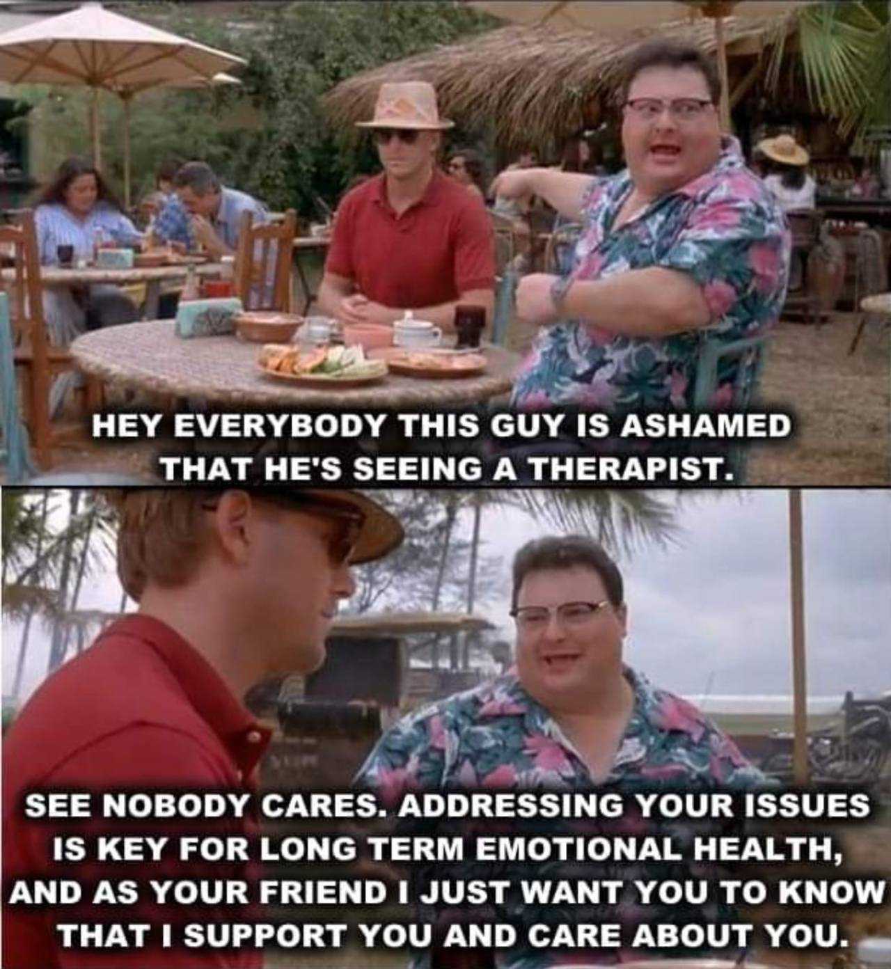 wholesome memes  seeing therapist