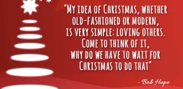Uplifting christmas messages  idea of christmas