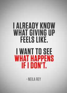 Fit3 Fitness Motivational Goals Giving Up