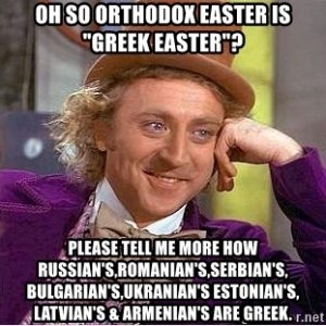 Funny Greek Easter Memes