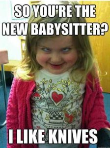 New-babysitter Hilarious posts about having kids