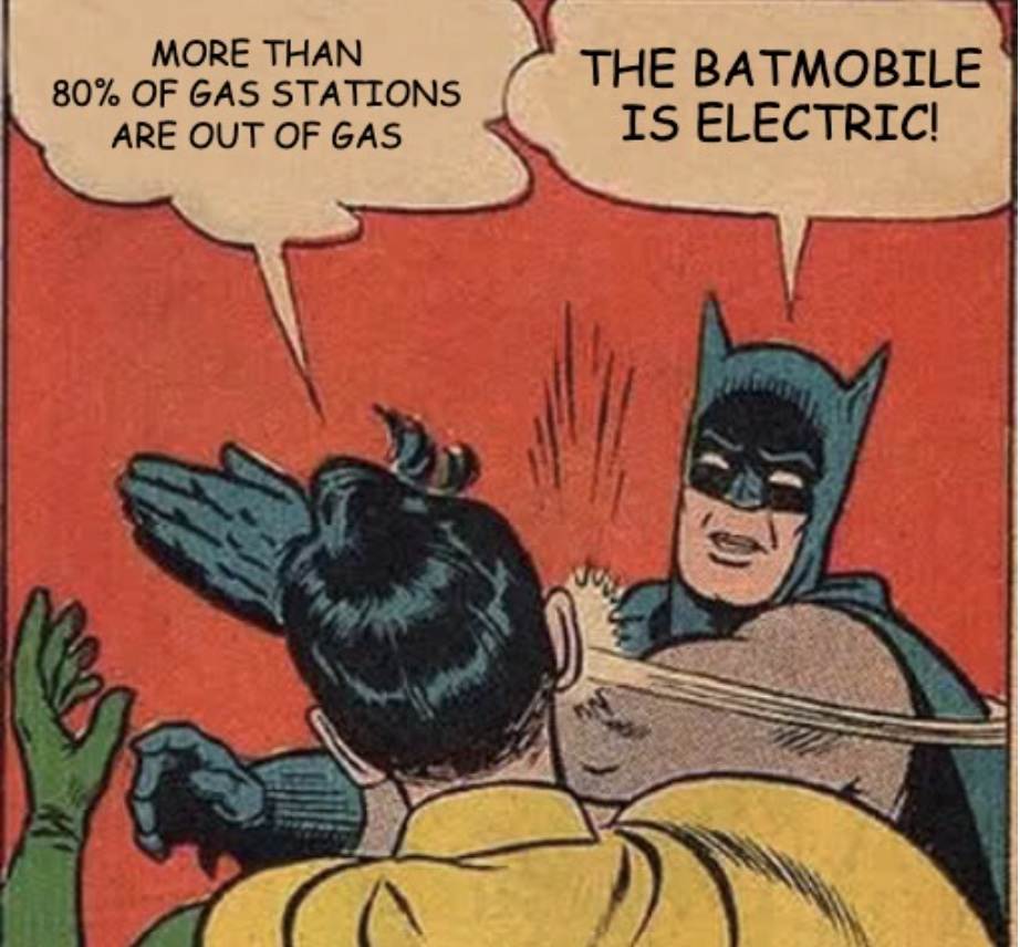 Gas Shortage Meme