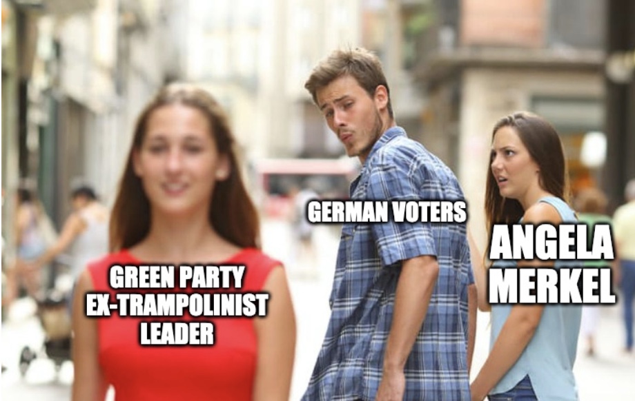 ExTrampolinist Green Party Leader Bids To Replace Angela Merkel
