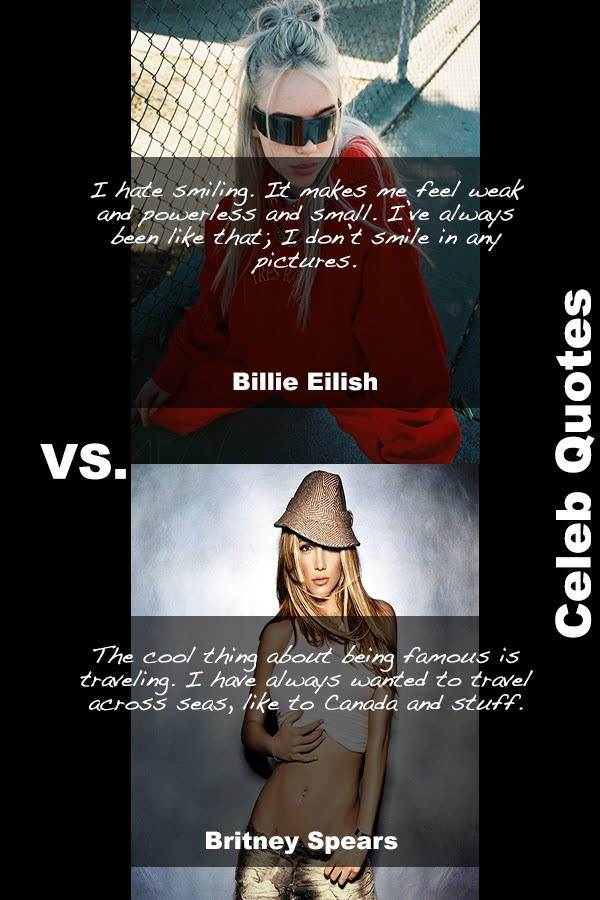 30 Hot Britney Spears vs Sexy Billie Quotes You Didn't Know 