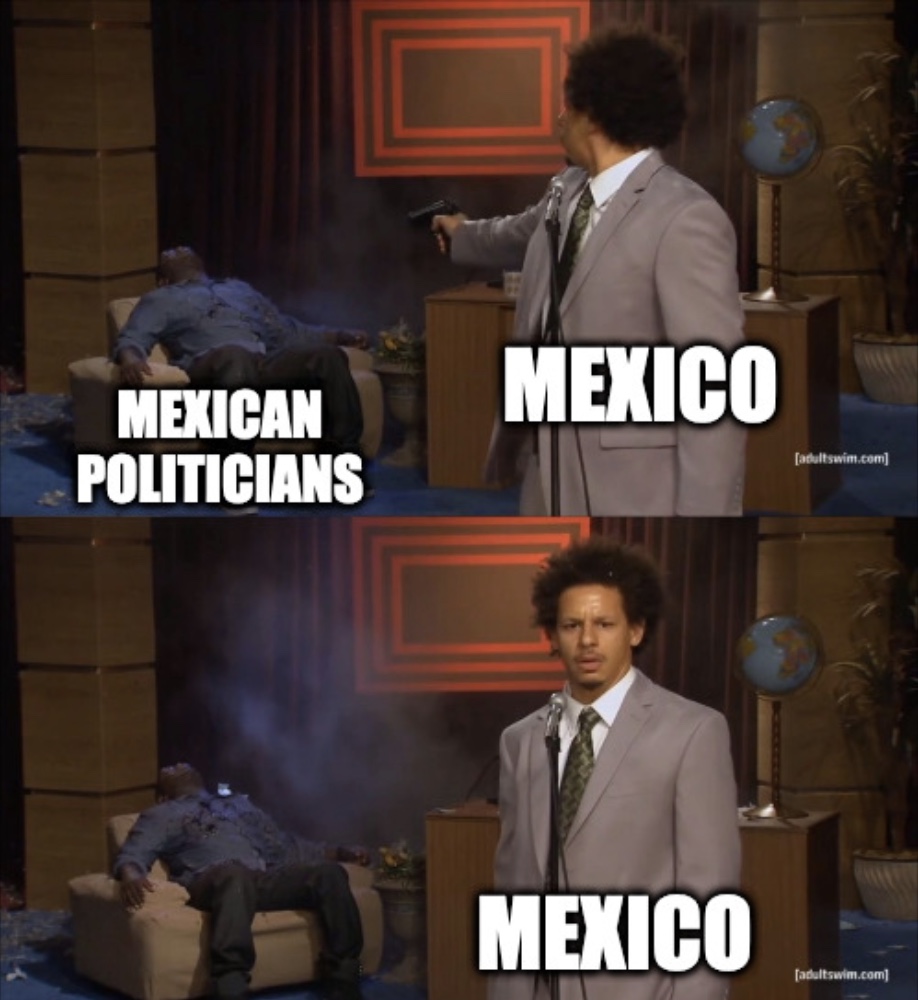 Mexican Politicians Die Meme