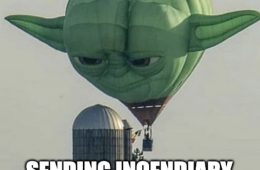 Hamas Sends Balloon With Explosives To Israel Meme