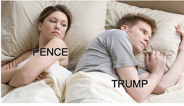 Pence Tries To Make Up With Trump Meme
