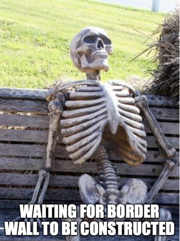 Texas Governor Announces Border Wall Construction Meme