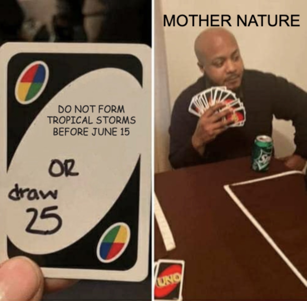 First Tropical Storm Meme