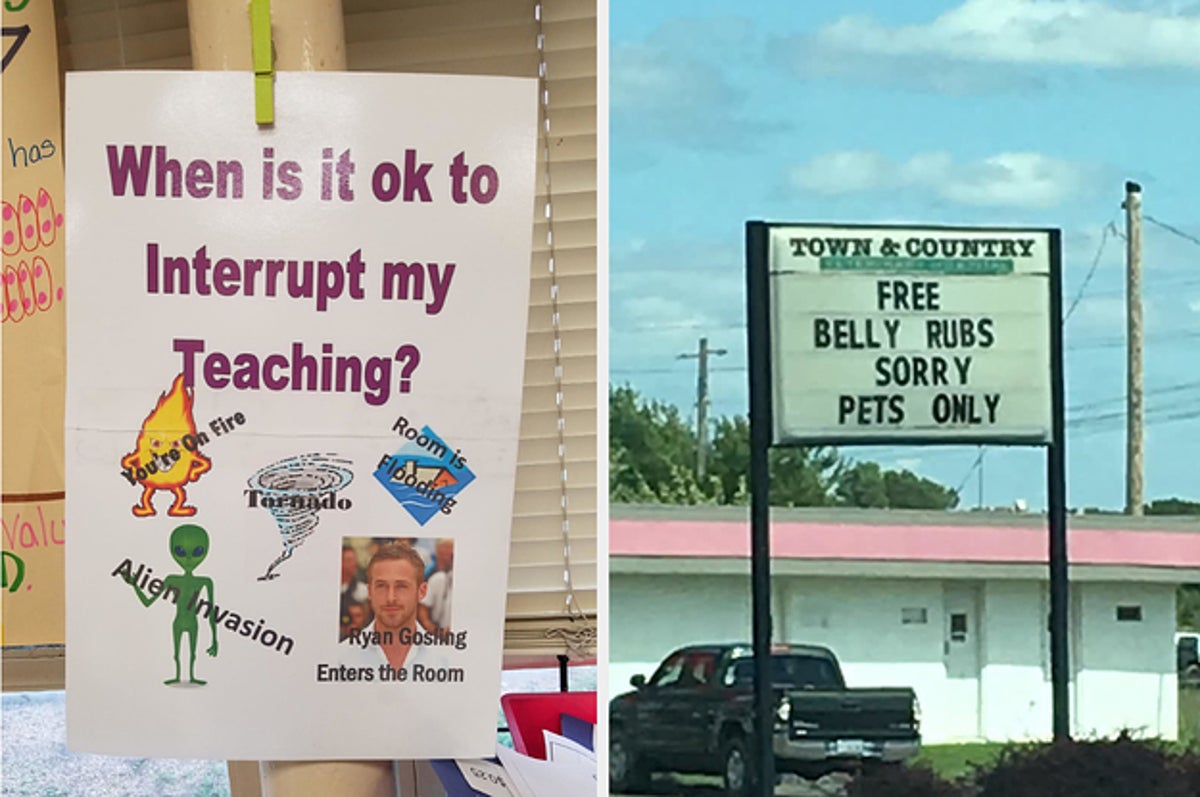 15 Funny Signs To Laugh At And Share With Friends 