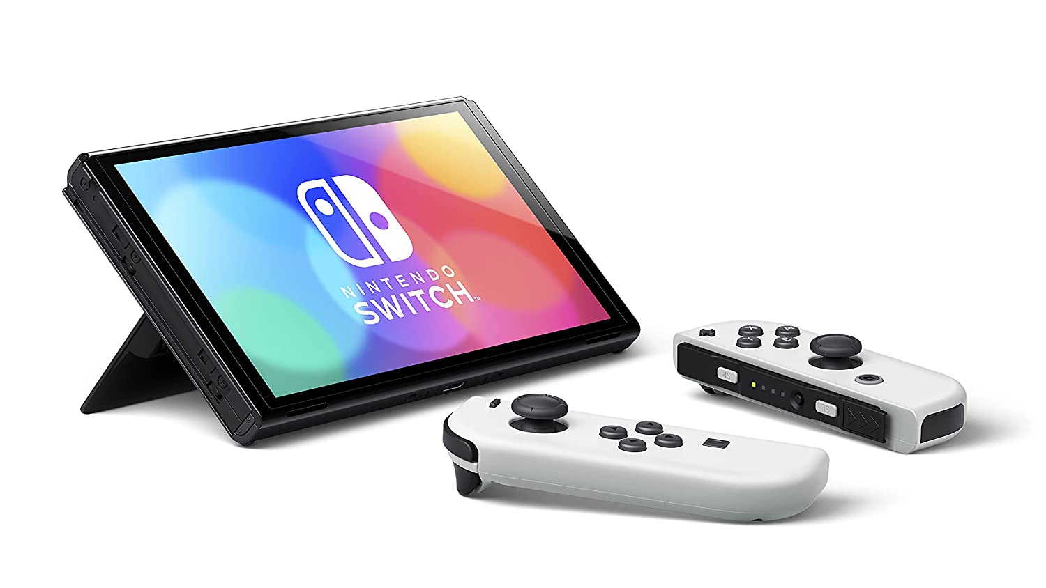 The Fun Nintendo Switch (Oled Model) W/ White JoyCon