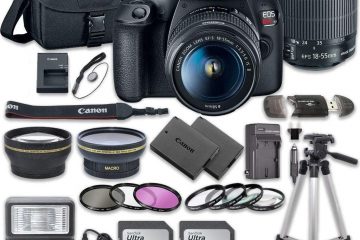 The Amazing Canon Eos Rebel T7 Dslr Camera Bundle