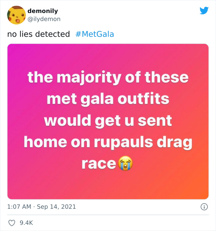 30 Dreamy Memes From The Met Gala You Must See 
