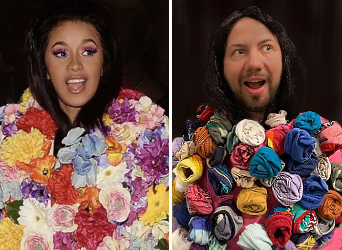 30 Hilarious Recreations Of Celebrity Photos 