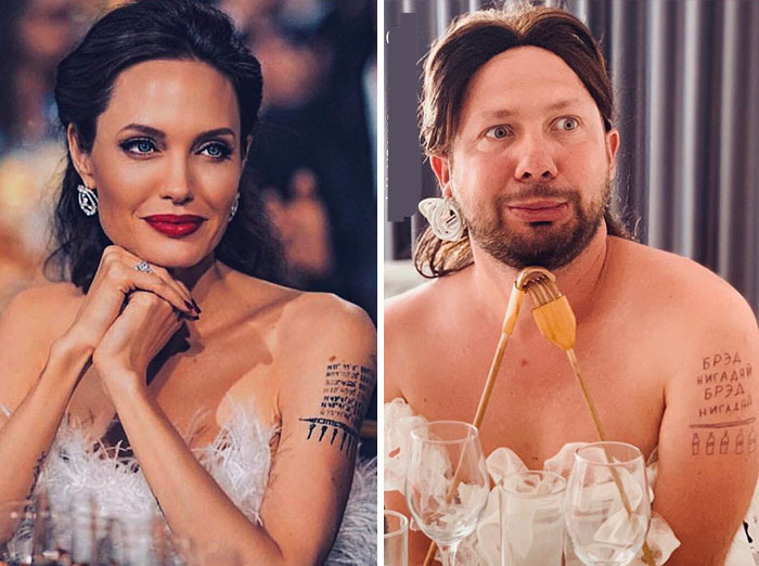 30 Hilarious Recreations Of Celebrity Photos 