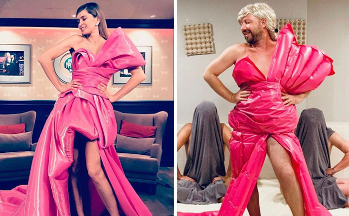 30 Hilarious Recreations Of Celebrity Photos 