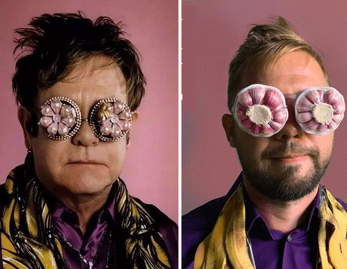30 Hilarious Recreations Of Celebrity Photos 