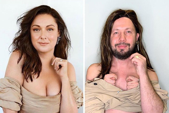 30 Hilarious Recreations Of Celebrity Photos 
