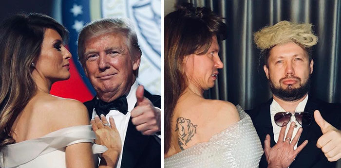 30 Hilarious Recreations Of Celebrity Photos 