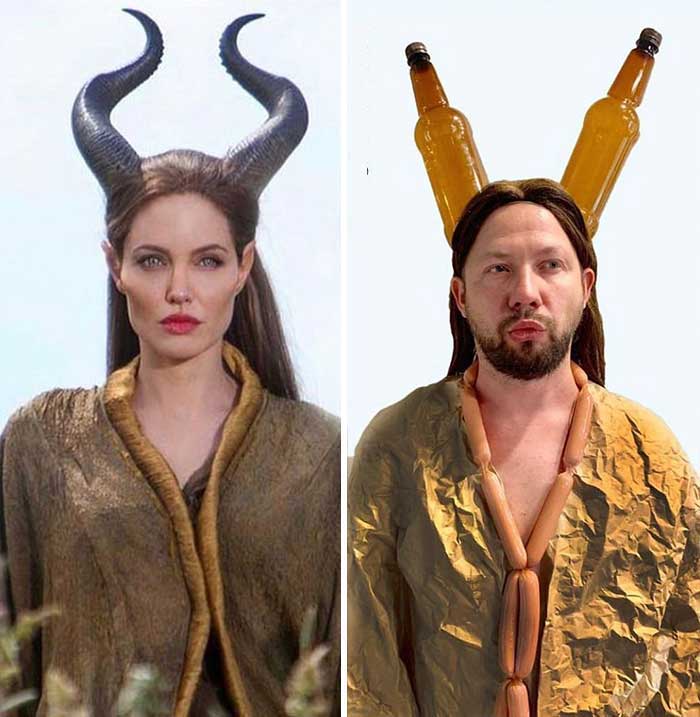 30 Hilarious Recreations Of Celebrity Photos 