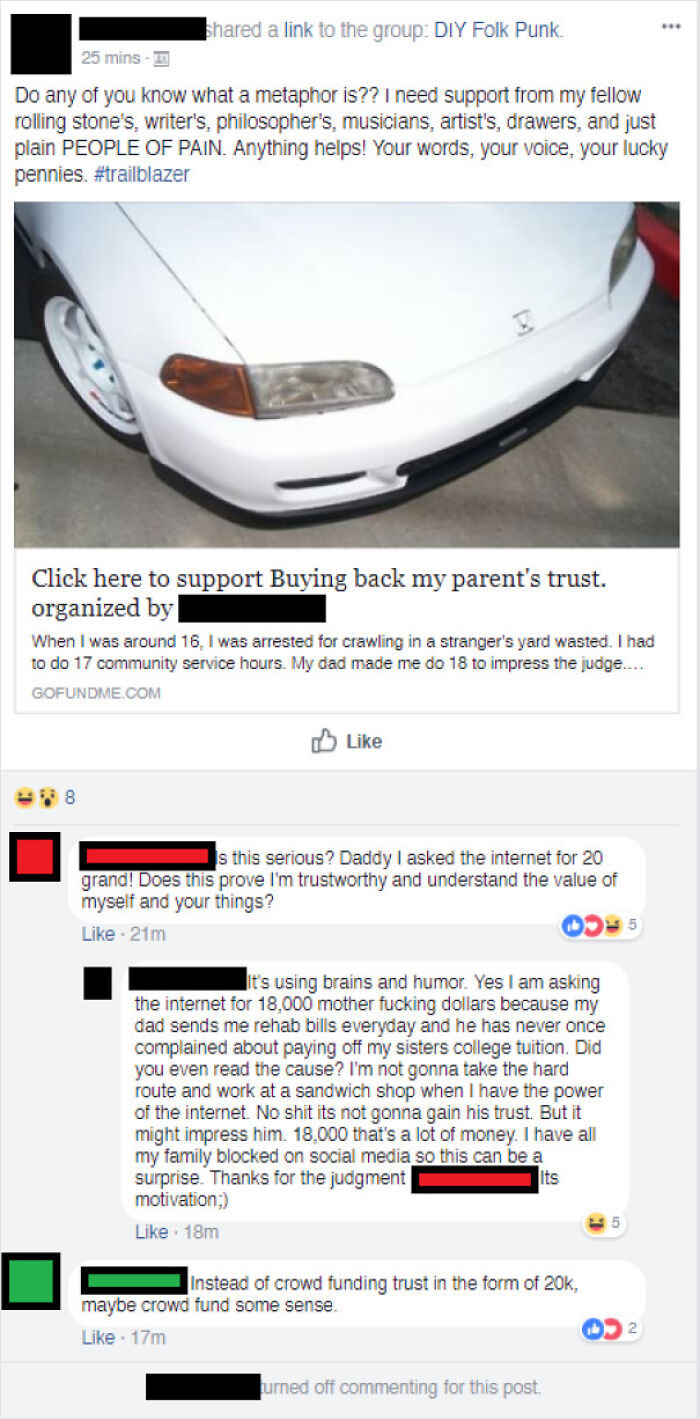30 Shameless Go Fund Me Accounts That Will Blow Your Mind