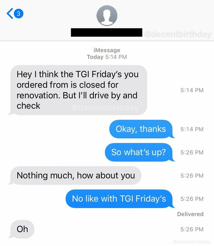 30 Hilariously Unhinged Text Conversations With Food Delivery Drivers