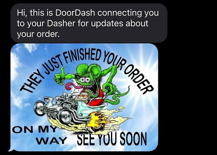 30 Hilariously Unhinged Text Conversations With Food Delivery Drivers