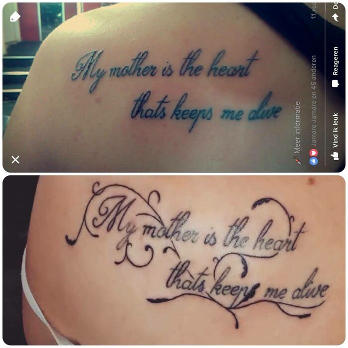 30 Extremely Terrible Tattoos That A Stuck On People Forever  