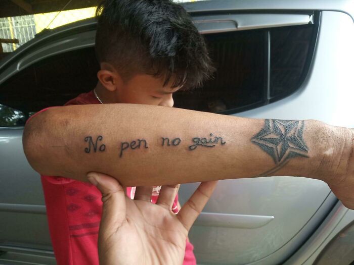 30 Extremely Terrible Tattoos That A Stuck On People Forever