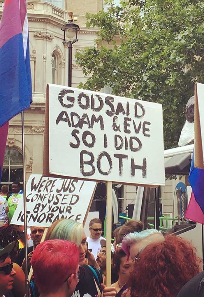 50 Of The Funniest Pride Signs That Will Make You Laugh 