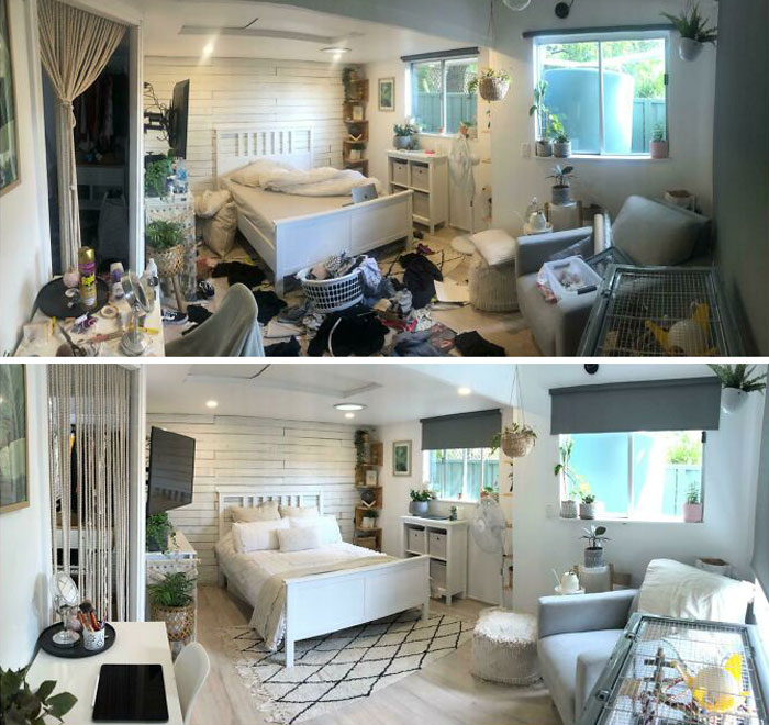 30 Oddly Satisfying Pics Of Spaces Before And After Being Cleaned