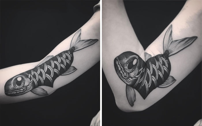 Hidden Legs Arms Bending Tattoos Veks Van Hillik 6375041B7B154 700