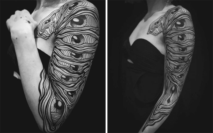 30 Genius Tattoos By The Great Veks Van Hillik 