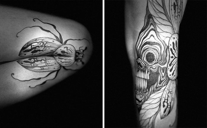 Hidden Legs Arms Bending Tattoos Veks Van Hillik 637B826A04Ec1 700