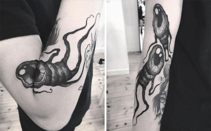 Hidden Legs Arms Bending Tattoos Veks Van Hillik 637B84B5F12B6 700